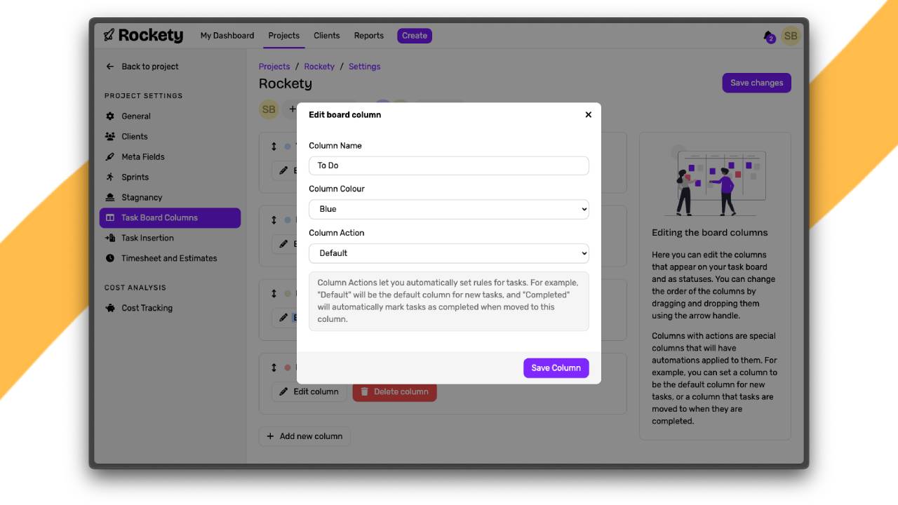 Cover image for Customisable Board Columns